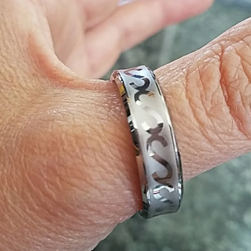 Size 15 Men's Tungsten Wedding Band Ring size 15